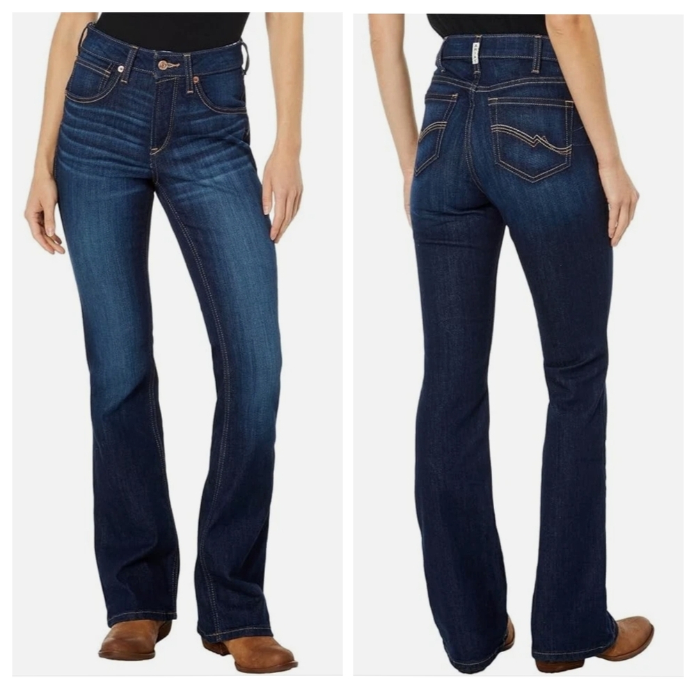 Ariat Dark Wash Boot Cut Jeans